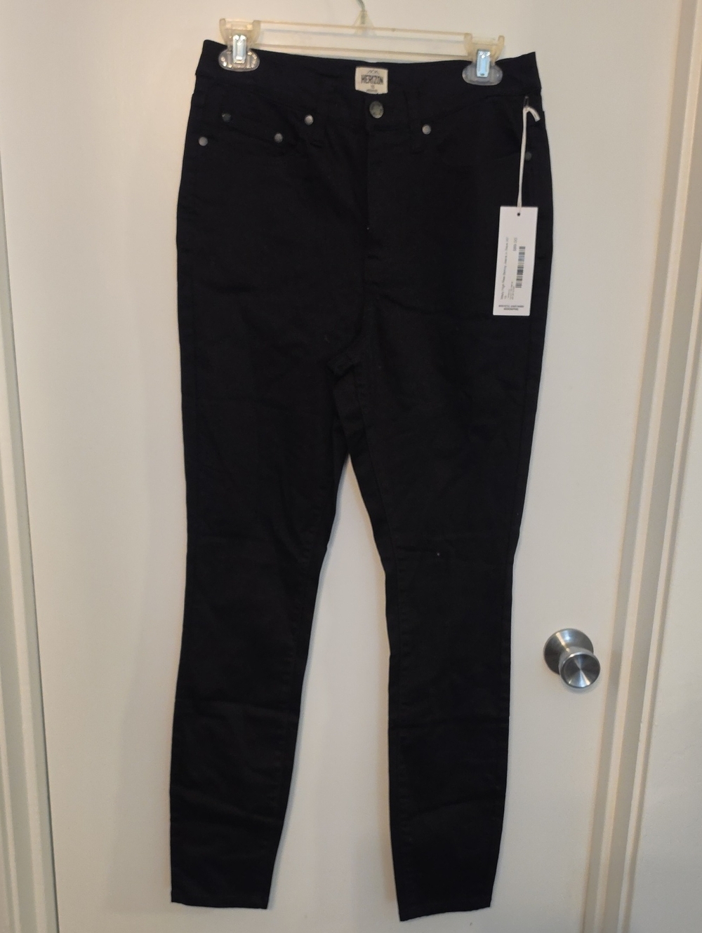 Women's Black High-Rise Skinny Jeans - Classic Slim Fit